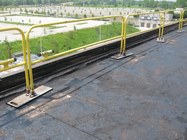 OSHA Compliant Fall Protection Safety Rails